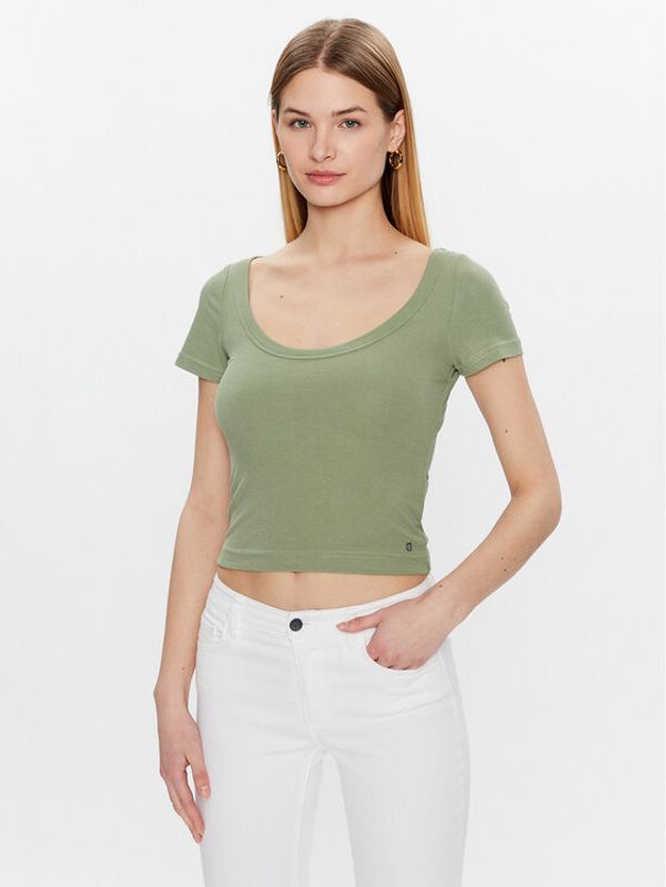 Guess Guess Bluza Cheryl W3GP21 KAQL2 Zelena Regular Fit