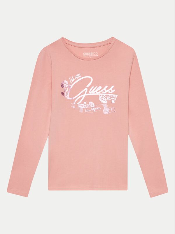 Guess Guess Bluza J4YI36 K6YW4 Roza Regular Fit