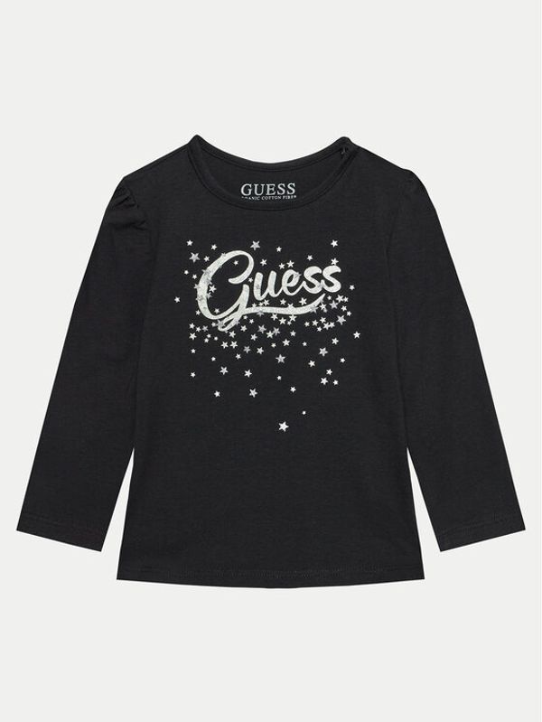 Guess Guess Bluza K4BI02 J1314 Črna Regular Fit