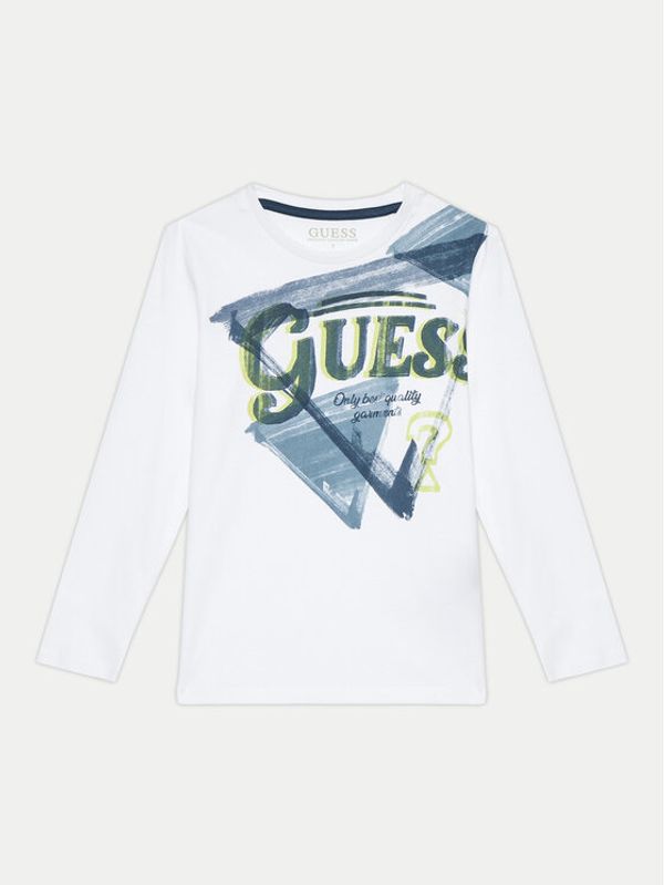 Guess Guess Bluza L4BI28 I3Z14 Bela Regular Fit