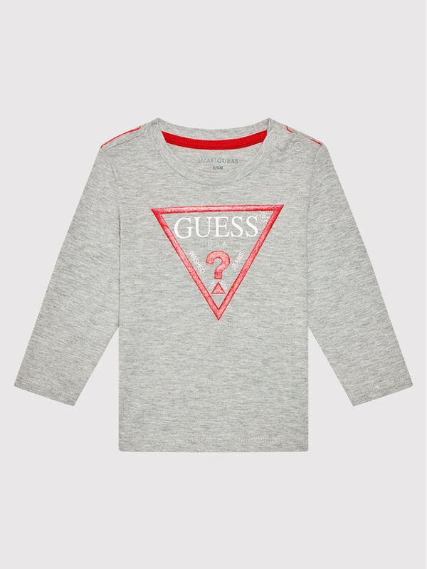 Guess Guess Bluza N84I24 K8HM0 Siva Regular Fit