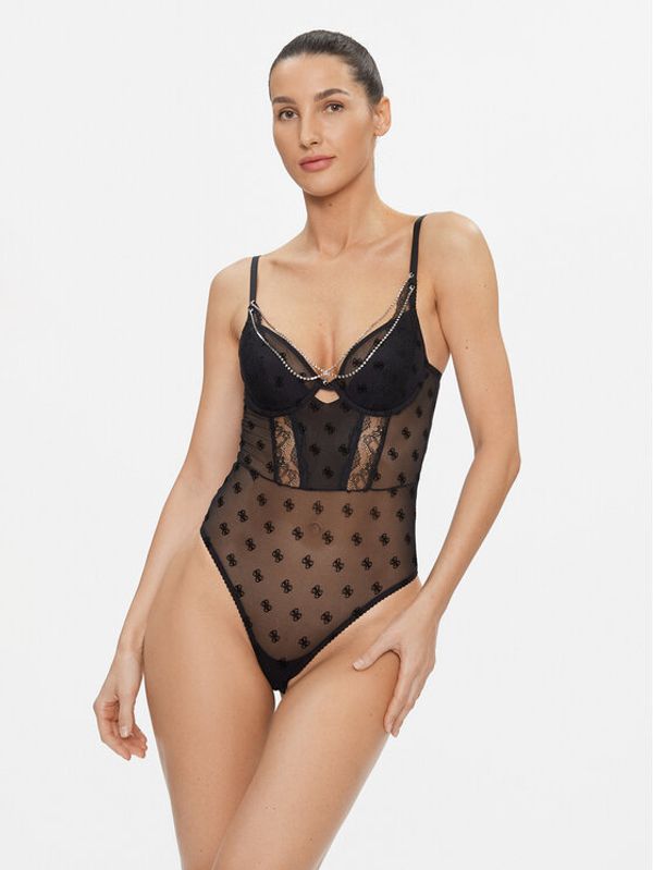 Guess Guess Bodi O3BM07 KBX80 Črna Slim Fit