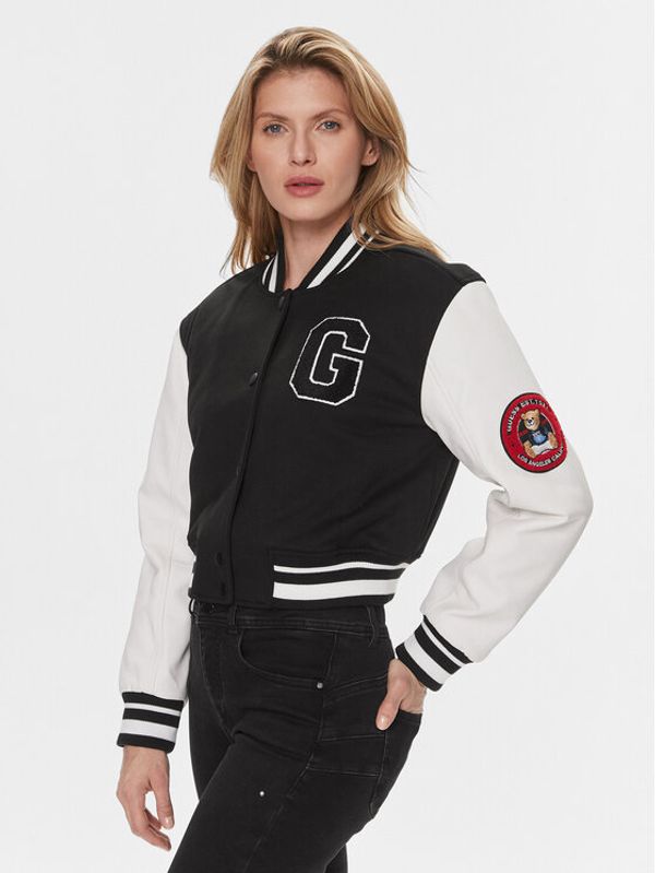 Guess Guess Bomber jakna W4RL56 KCD20 Črna Relaxed Fit