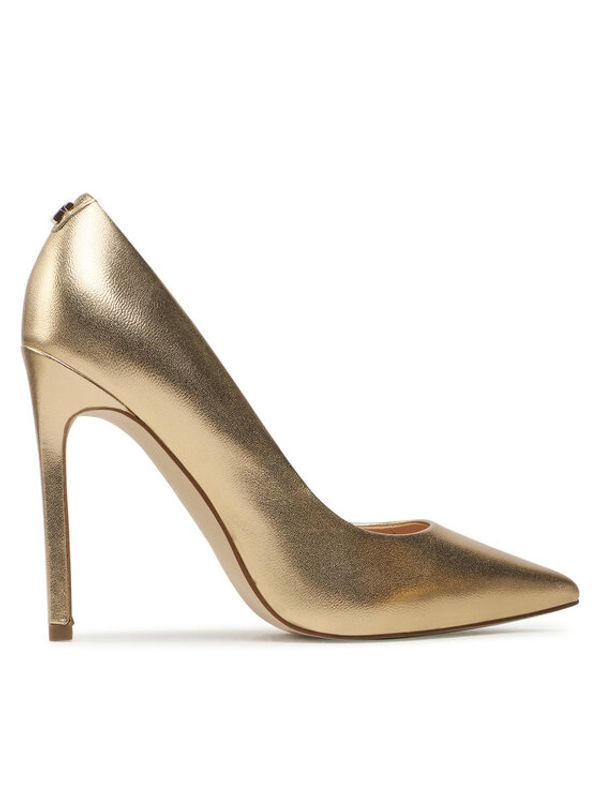 Guess Guess Čevlji z visoko peto Decolette Heels FL8AAM LEM08 Zlata