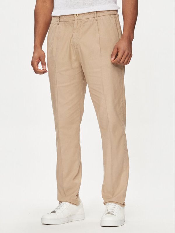 Guess Guess Chino hlače Henry M4GB28 WFBXA Khaki Slim Fit