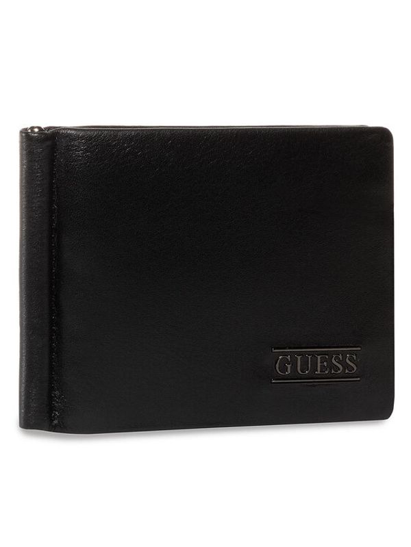 Guess Guess Etui za kreditne kartice New Boston SLG SM4016 LEA23 Črna