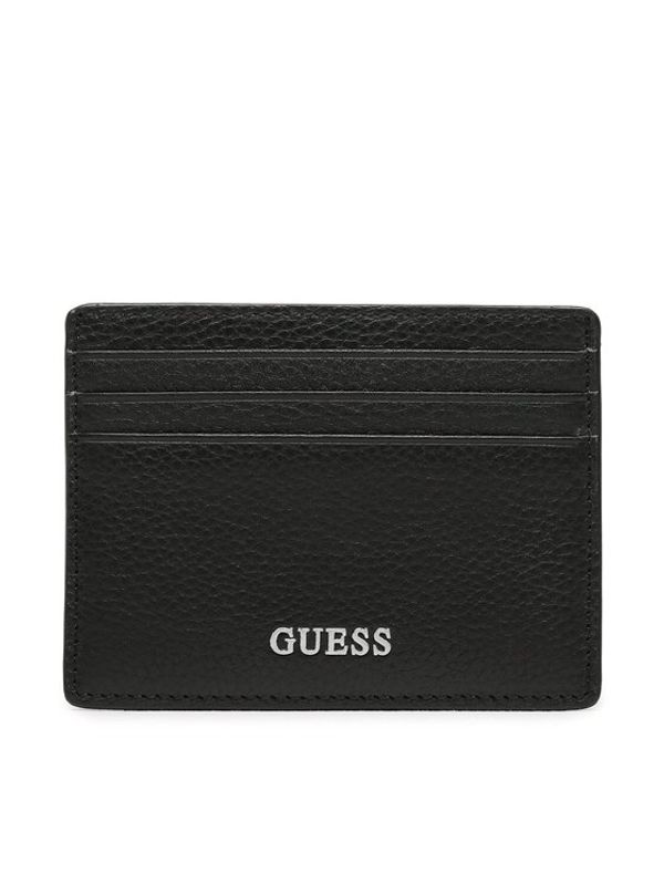 Guess Guess Etui za kreditne kartice Riviera Slg SMRIVI LEA25 Črna