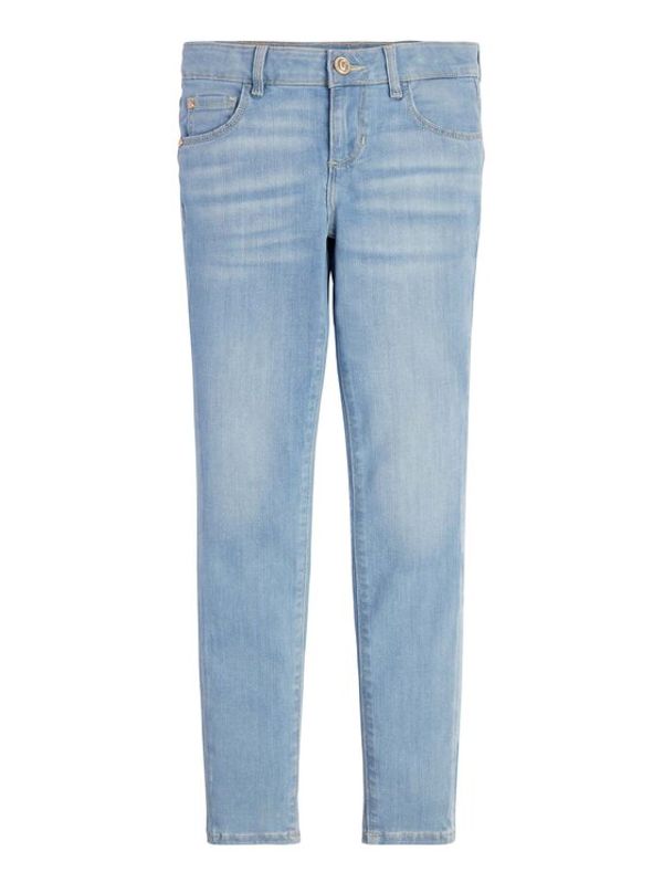 Guess Guess Jeans hlače J3GA12 D4K90 Modra Skinny Fit