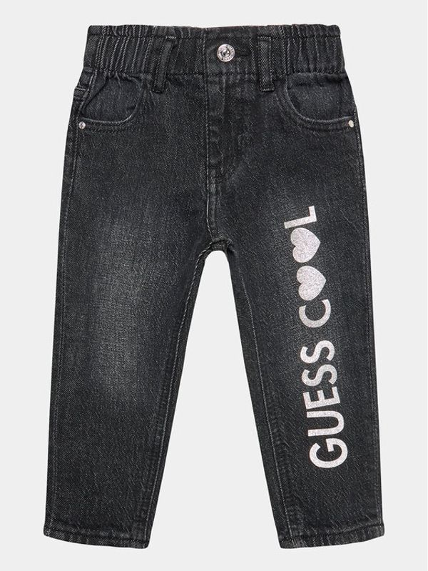 Guess Guess Jeans hlače K3YA05 D52W0 Črna Relaxed Fit