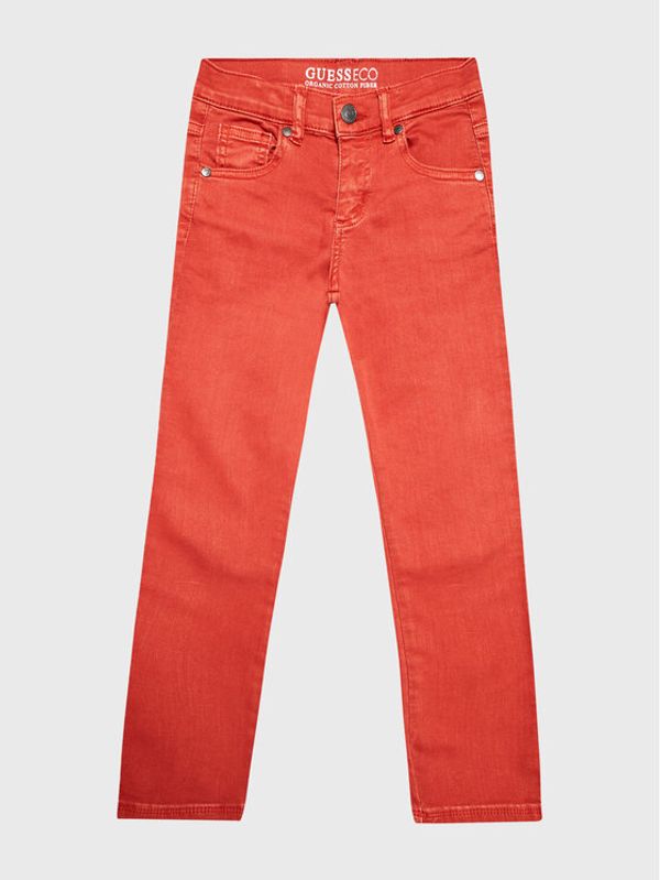 Guess Guess Jeans hlače L0YB08 WE620 Rdeča Skinny Fit