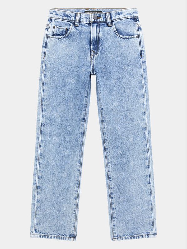 Guess Guess Jeans hlače L4RA06 D45E0 Modra Regular Fit