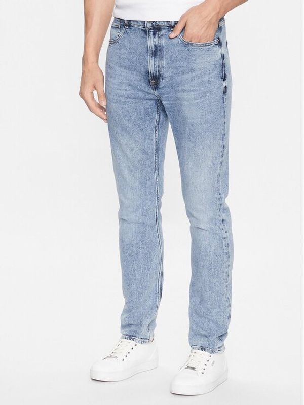 Guess Guess Jeans hlače M3YA14 D4WBC Modra Regular Fit