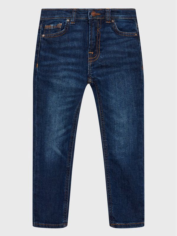 Guess Guess Jeans hlače N2RA08 D4GV0 Modra Skinny Fit
