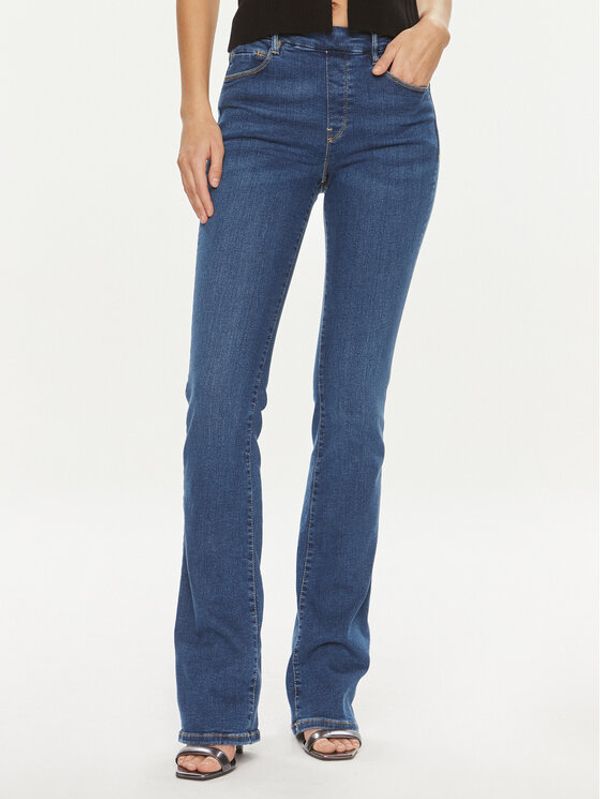 Guess Guess Jeans hlače W4GA58 D5BR0 Pisana Bootcut Fit