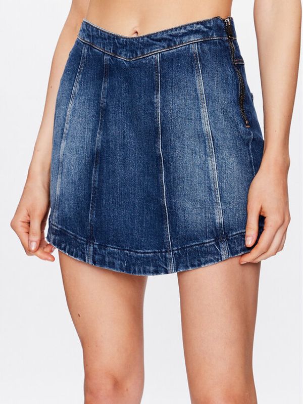 Guess Guess Jeans krilo Jillian W3RD21 D4NHE Modra Slim Fit