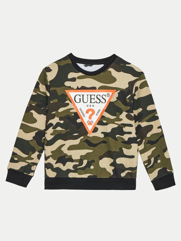 Guess Guess Jopa L4BQ01 KAD73 Zelena Regular Fit