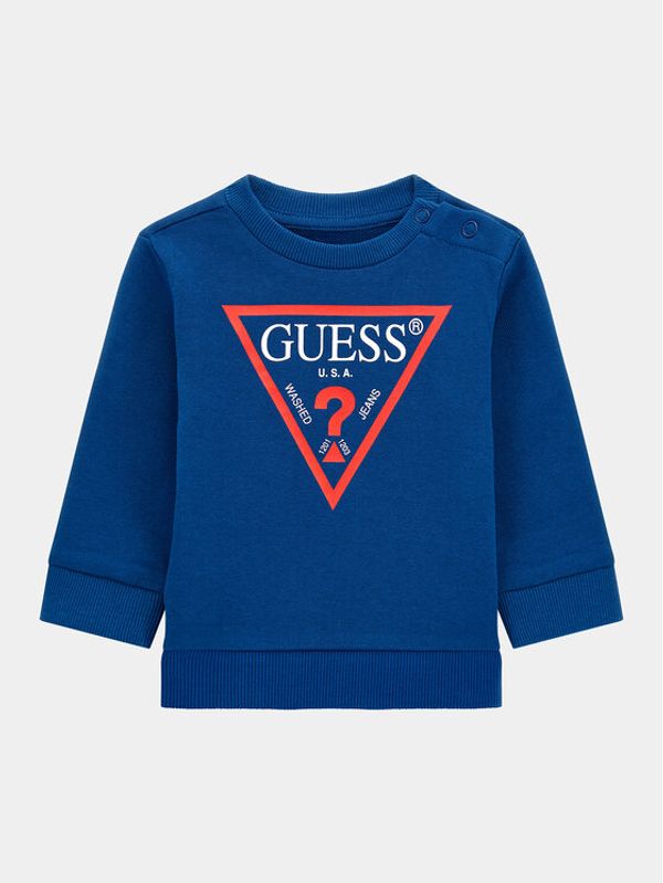 Guess Guess Jopa Ls Fleece Core N73Q10 KAUG0 Mornarsko modra Regular Fit