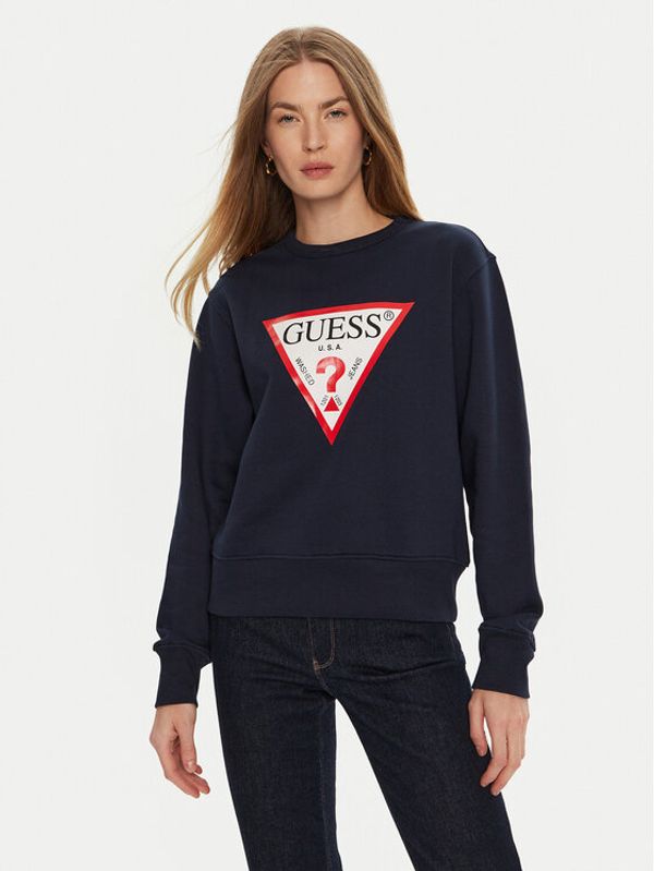 Guess Guess Jopa W2YQ16 KBA11 Mornarsko modra Regular Fit