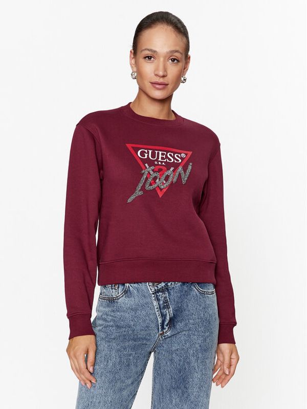 Guess Guess Jopa W3BQ14 KB681 Bordo rdeča Regular Fit