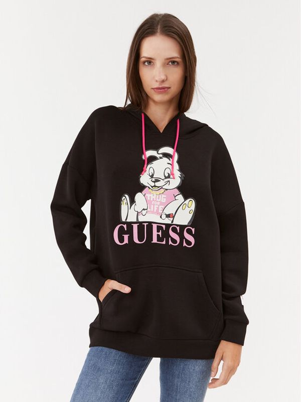 Guess Guess Jopa W3BQ23 K7UW2 Črna Regular Fit