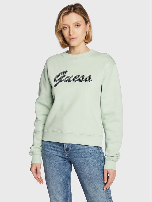 Guess Guess Jopa W3RQ10 K9Z21 Zelena Regular Fit