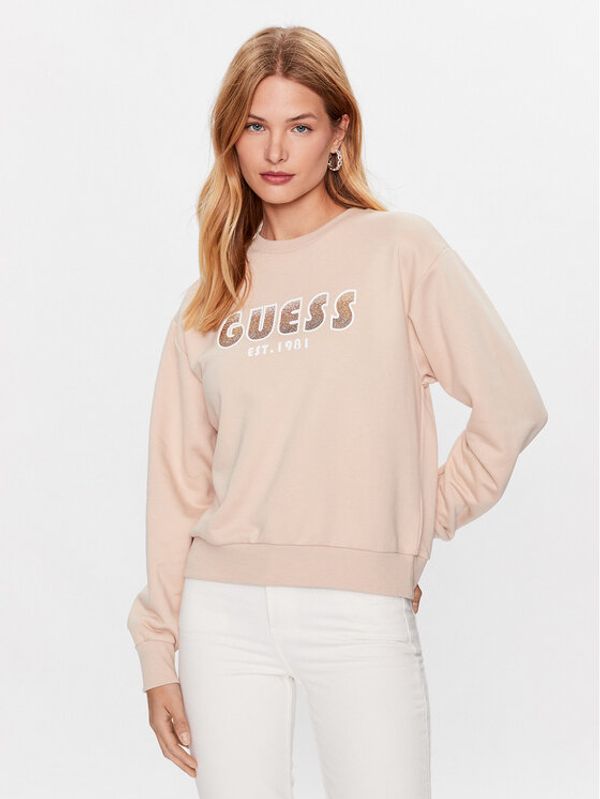 Guess Guess Jopa W3YQ13 K8802 Bež Relaxed Fit