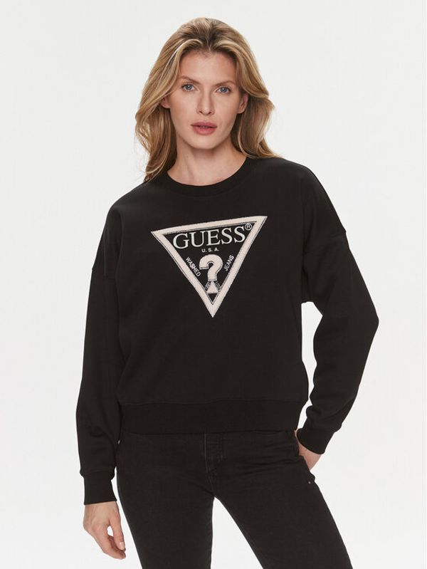 Guess Guess Jopa W4RQ13 KC5H2 Črna Relaxed Fit