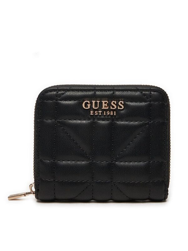 Guess Guess Majhna ženska denarnica Assia SWQG84 99370 Črna