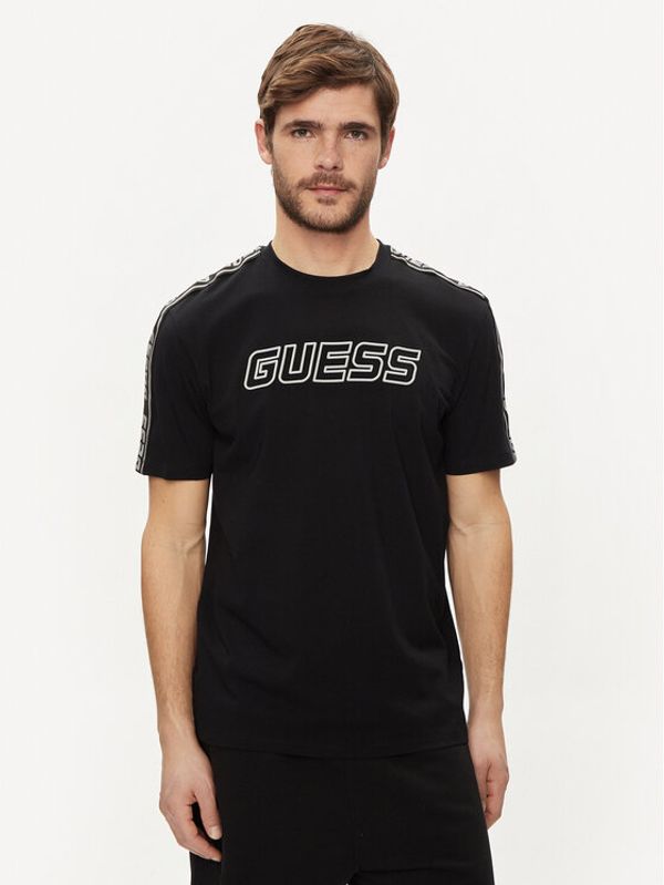 Guess Guess Majica Arlo Z4GI18 J1314 Črna Regular Fit