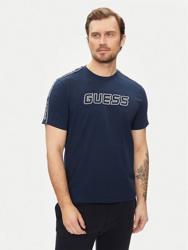 Guess Guess Majica Arlo Z4GI18 J1314 Modra Regular Fit