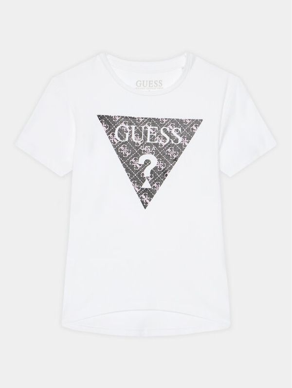 Guess Guess Majica J4RI11 K6YW4 Bela Regular Fit