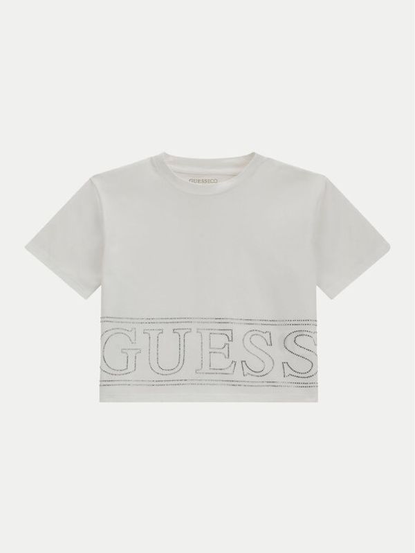 Guess Guess Majica J4YI17 K6YW4 Bela Boxy Fit