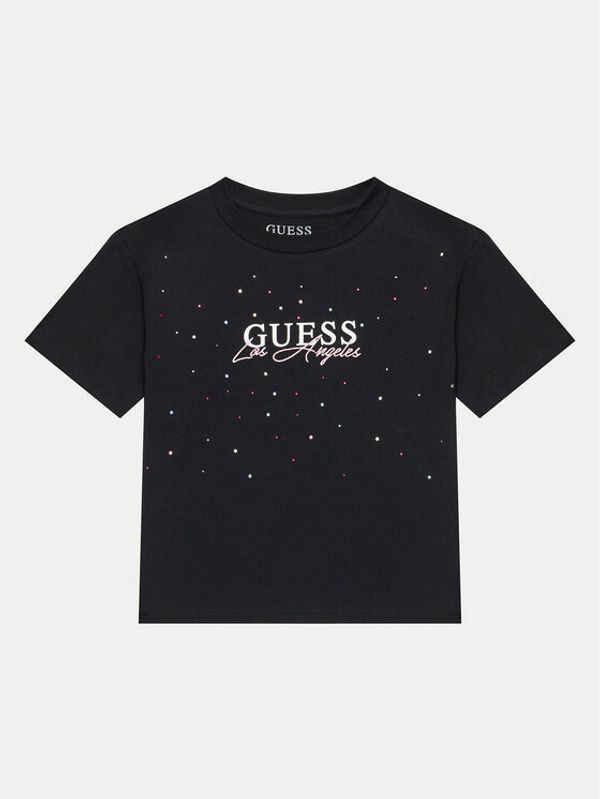 Guess Guess Majica J4YI27 K6YW4 Črna Boxy Fit