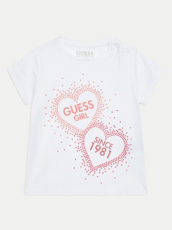 Guess Guess Majica K4BI01 J1314 Bela Regular Fit