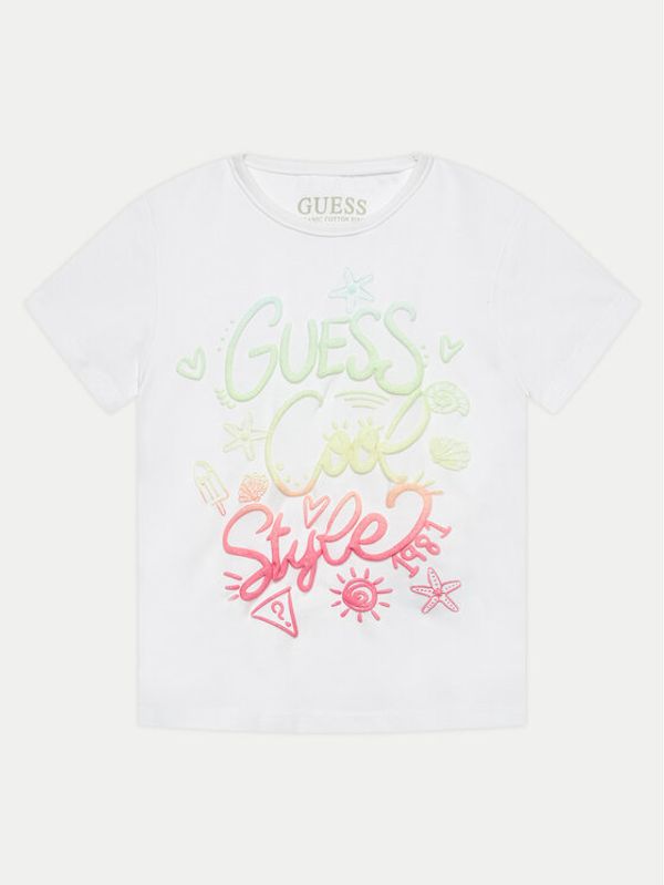 Guess Guess Majica K4GI04 K6YW1 Bela Regular Fit