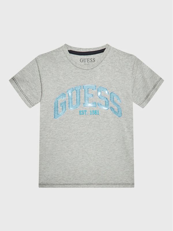 Guess Guess Majica L3RI01 K8HM3 Siva Regular Fit