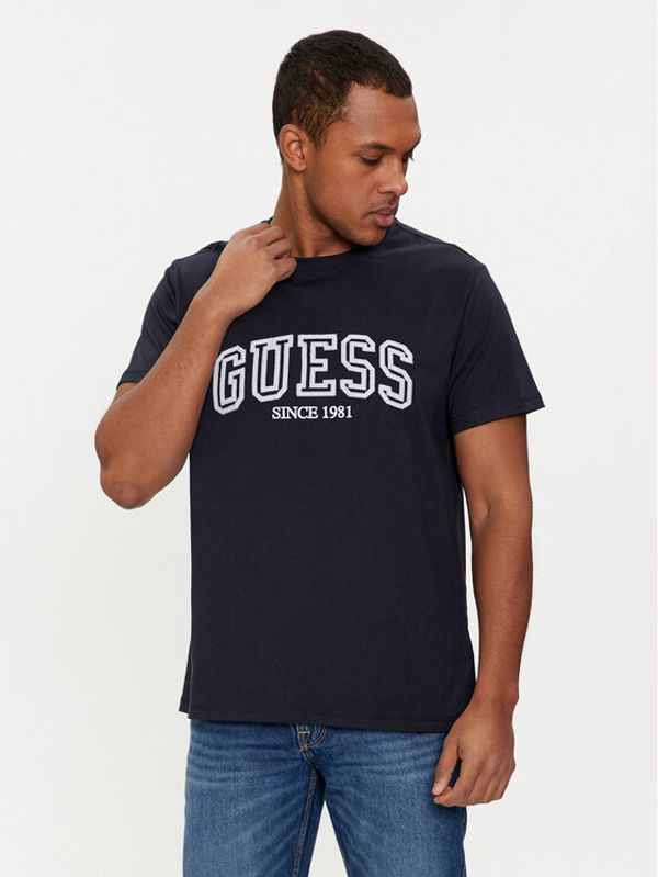 Guess Guess Majica M4GI62 I3Z14 Mornarsko modra Regular Fit