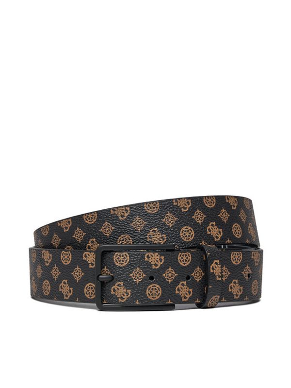 Guess Guess Moški pas Micro Peony Eco Belts BM7793 P4135 Rjava