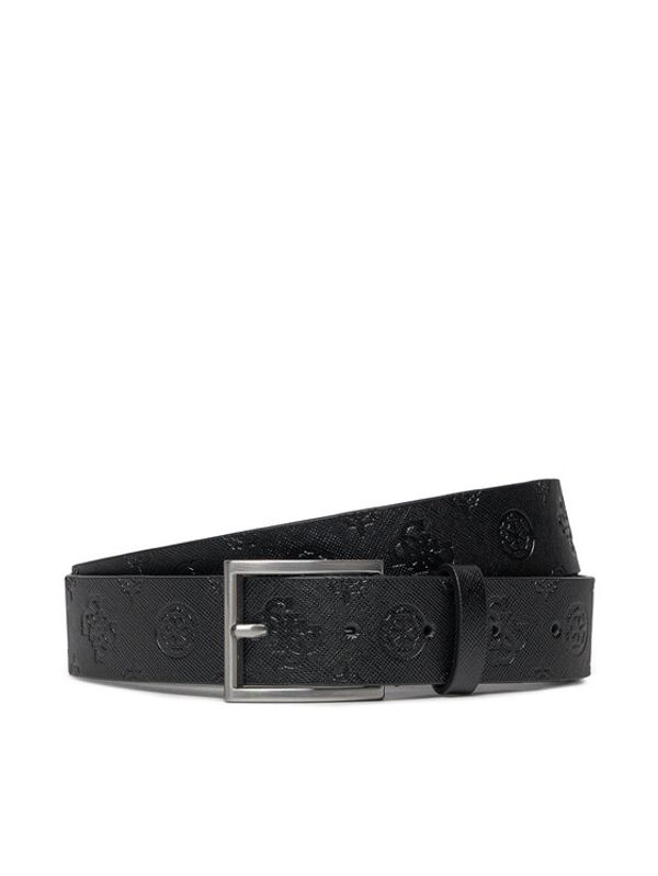 Guess Guess Moški pas Not Coordinated Belts BM7809 P4135 Črna