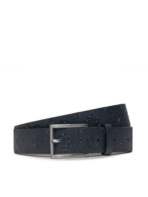 Guess Guess Moški pas Not Coordinated Belts BM7809 P4135 Mornarsko modra