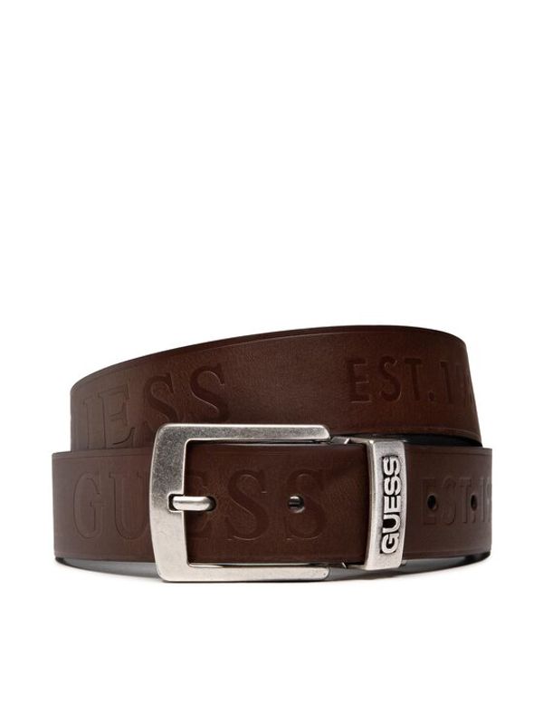 Guess Guess Moški pas Reversible Belt M3RZ12 L0S80 Črna