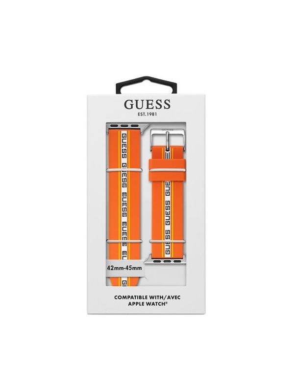 Guess Guess Nadomestni trak za pametno uro CS3007S3 Oranžna