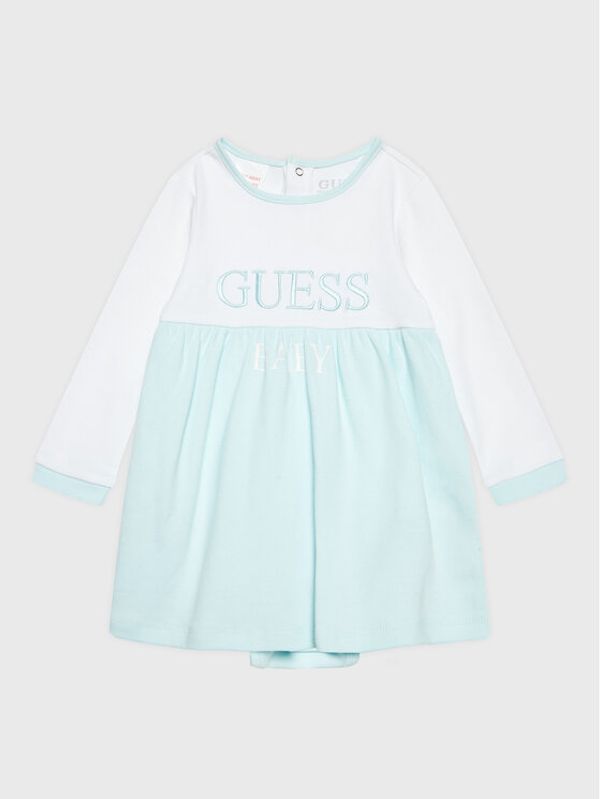 Guess Guess Otroški bodi S2RG07 KA6W0 Zelena Regular Fit