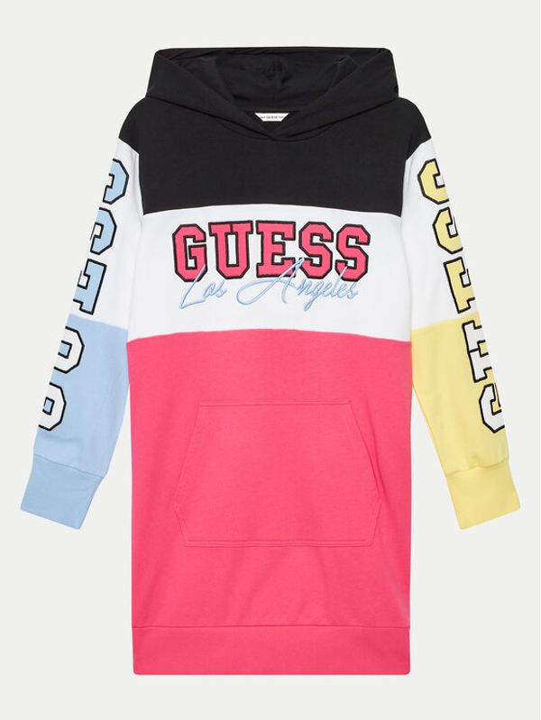 Guess Guess Pletena obleka J4YK07 KA6R3 Pisana Regular Fit