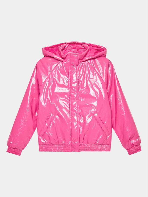 Guess Guess Prehodna jakna J3YL03 WF730 Roza Regular Fit