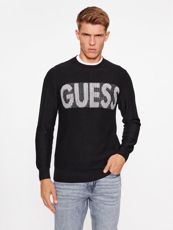 Guess Guess Pulover M3BR50 Z38V2 Črna Regular Fit