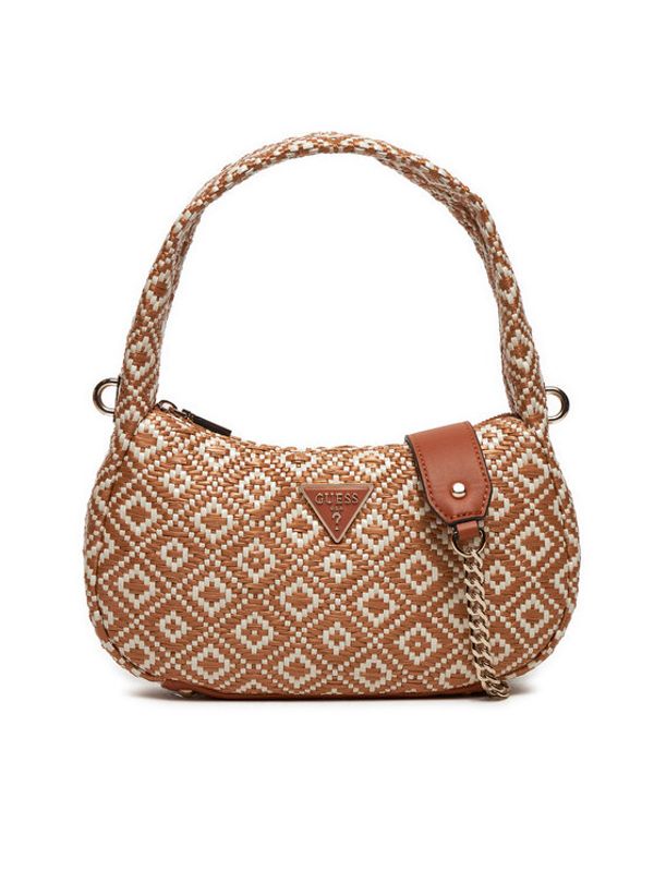 Guess Guess Ročna torba Rianee Hobo HWWR92 28020 Rjava