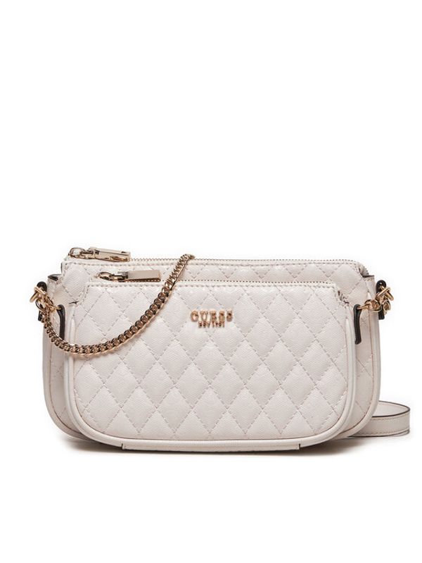 Guess Guess Ročna torba Yarmilla (GG) Mini-Bags HWGG93 22710 Bela