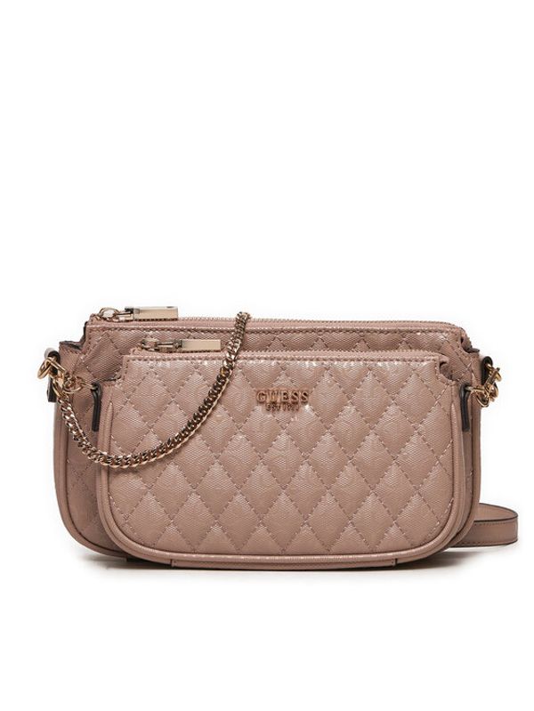 Guess Guess Ročna torba Yarmilla (GG) Mini-Bags HWGG93 22710 Rjava