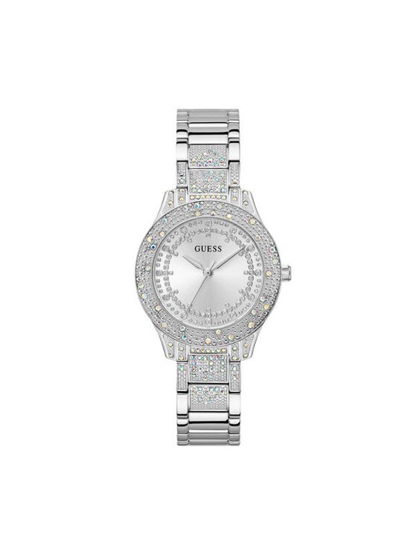 Guess Guess Ročna ura GW0746L1 Srebrna